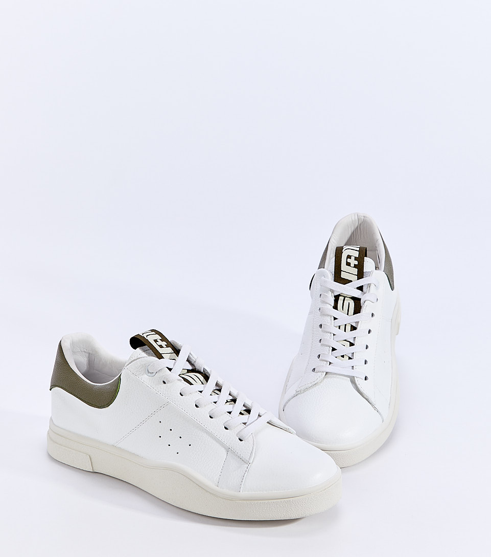 Dainner Para Hombre Tenis Unicolor Con Tira De Texto En Lengua Unser 826942 BL