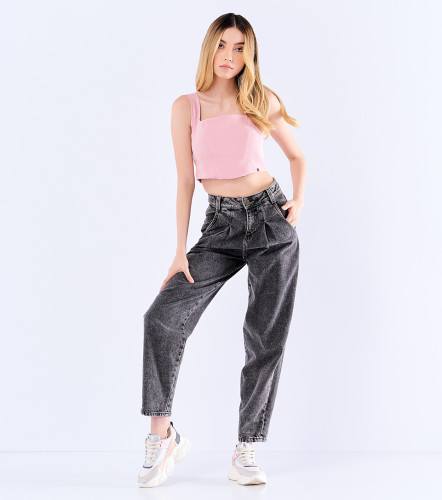 Silky Crop Top Silueta Corse TyperRS