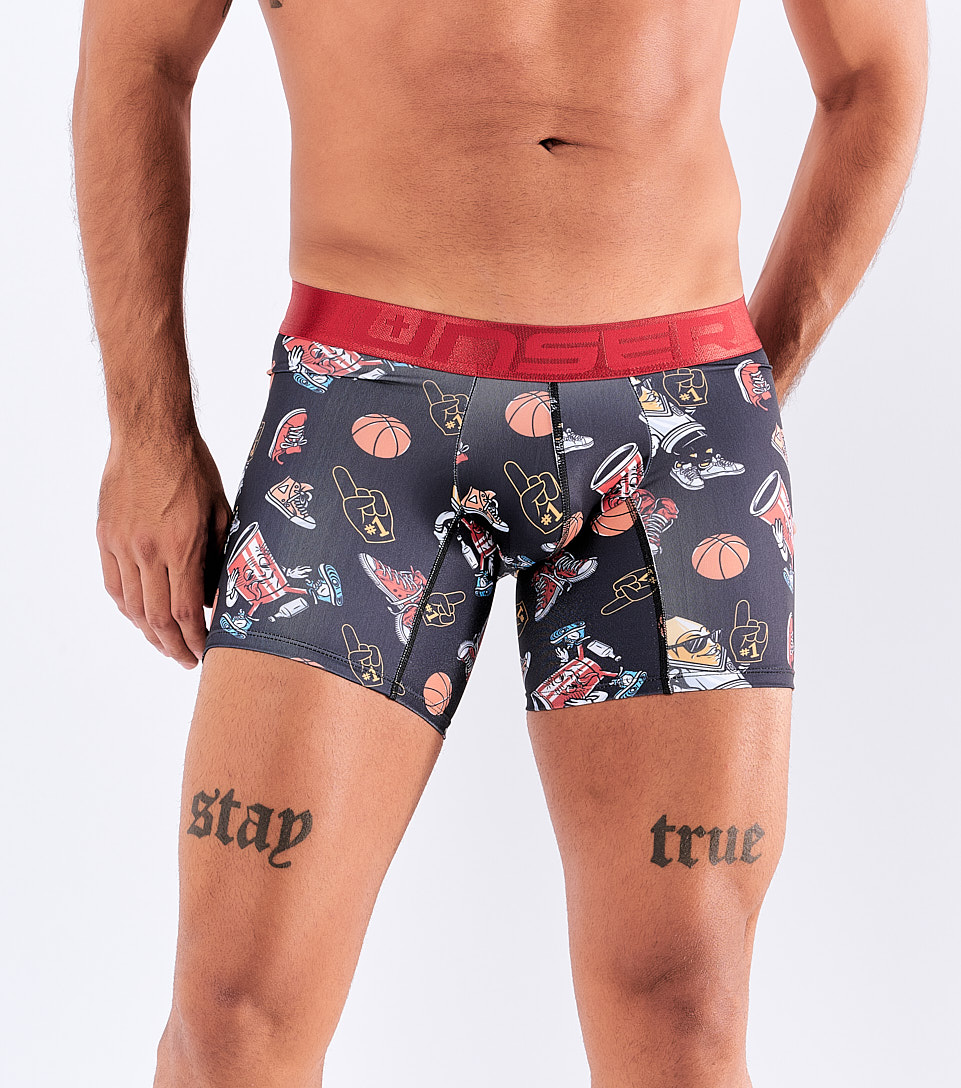 Gael Boxer Bipack Con Estampado Y Elastico Unser 828767 NG