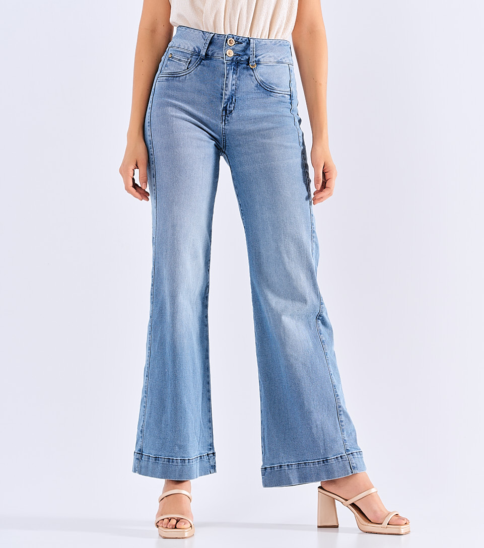 Jean Para Mujer Bota Bell Con Proceso Praga Deva Derek 827834 AZ