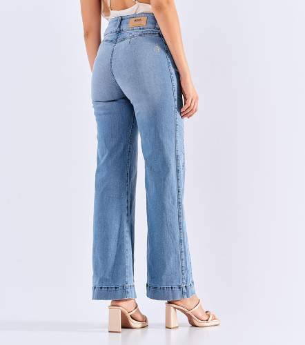 Jean Para Mujer Bota Bell Con Proceso Praga Deva DerekAZ