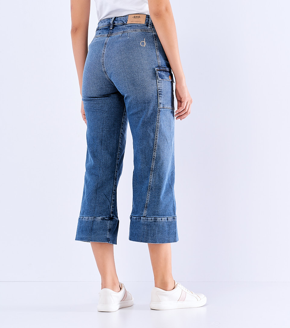 Jean Para Mujer Tipo Culotte Con Bolsillos Praga Bonnie Derek 827844 AZ