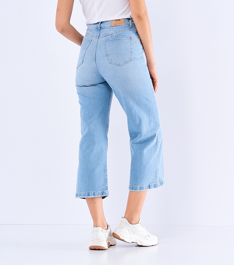 Jean Tipo Culotte Con Proceso Praga Rosalia Derek 827849 AZ