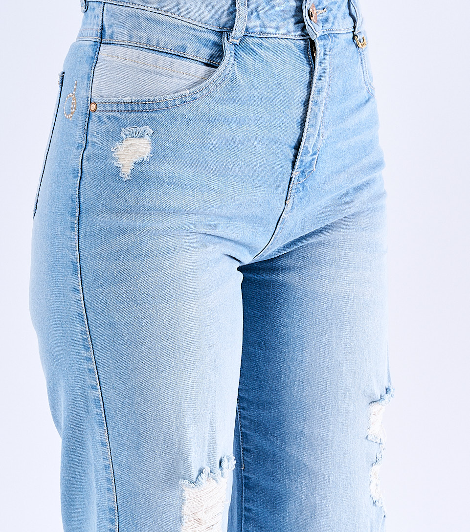 Jean Tipo Culotte Con Proceso Praga Rosalia Derek 827849 AZ