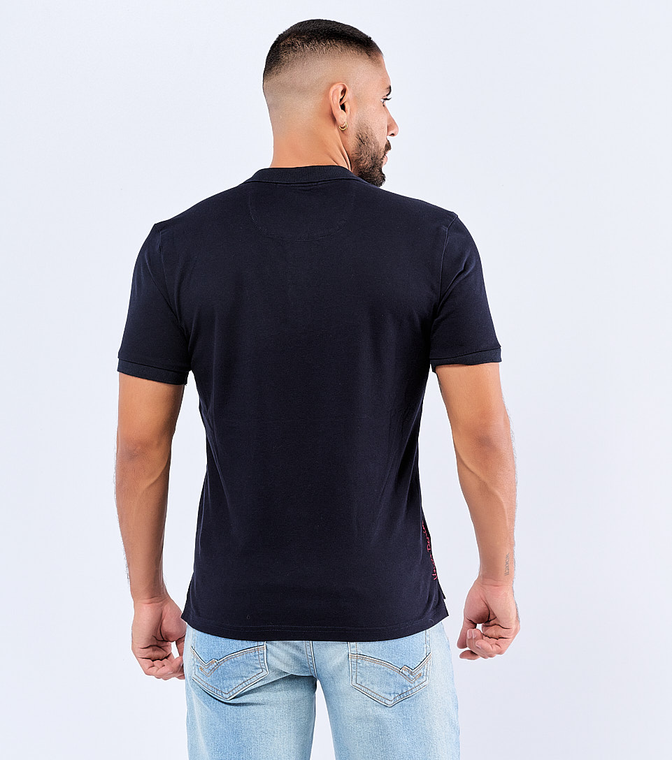 Polo Billy Slim M C Con Apliques Unser 811022 AM
