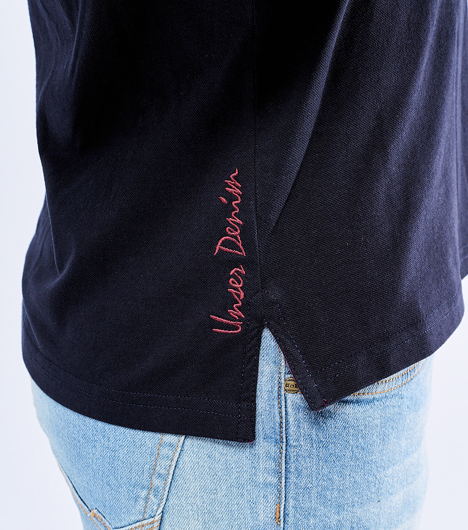 Polo Billy Slim M C Con Apliques Unser 811022 AM