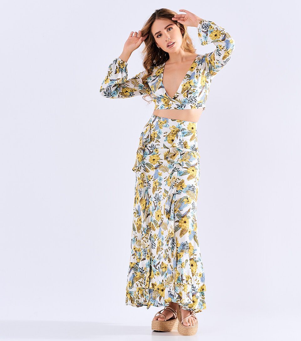 Set Blusa Y Falda Para Mujer Nayla DerekAM