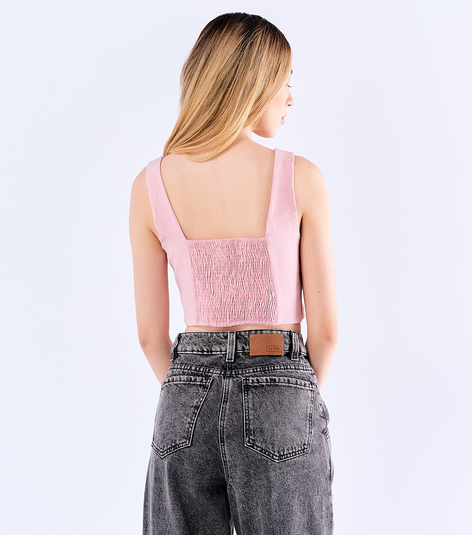 Silky Crop Top Silueta Corse Typer 828972 