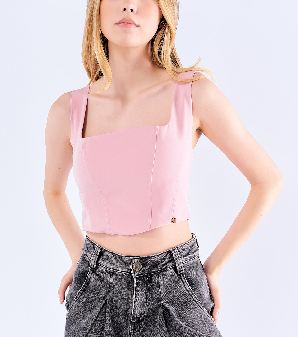 Silky Crop Top Silueta Corse Typer 828972 
