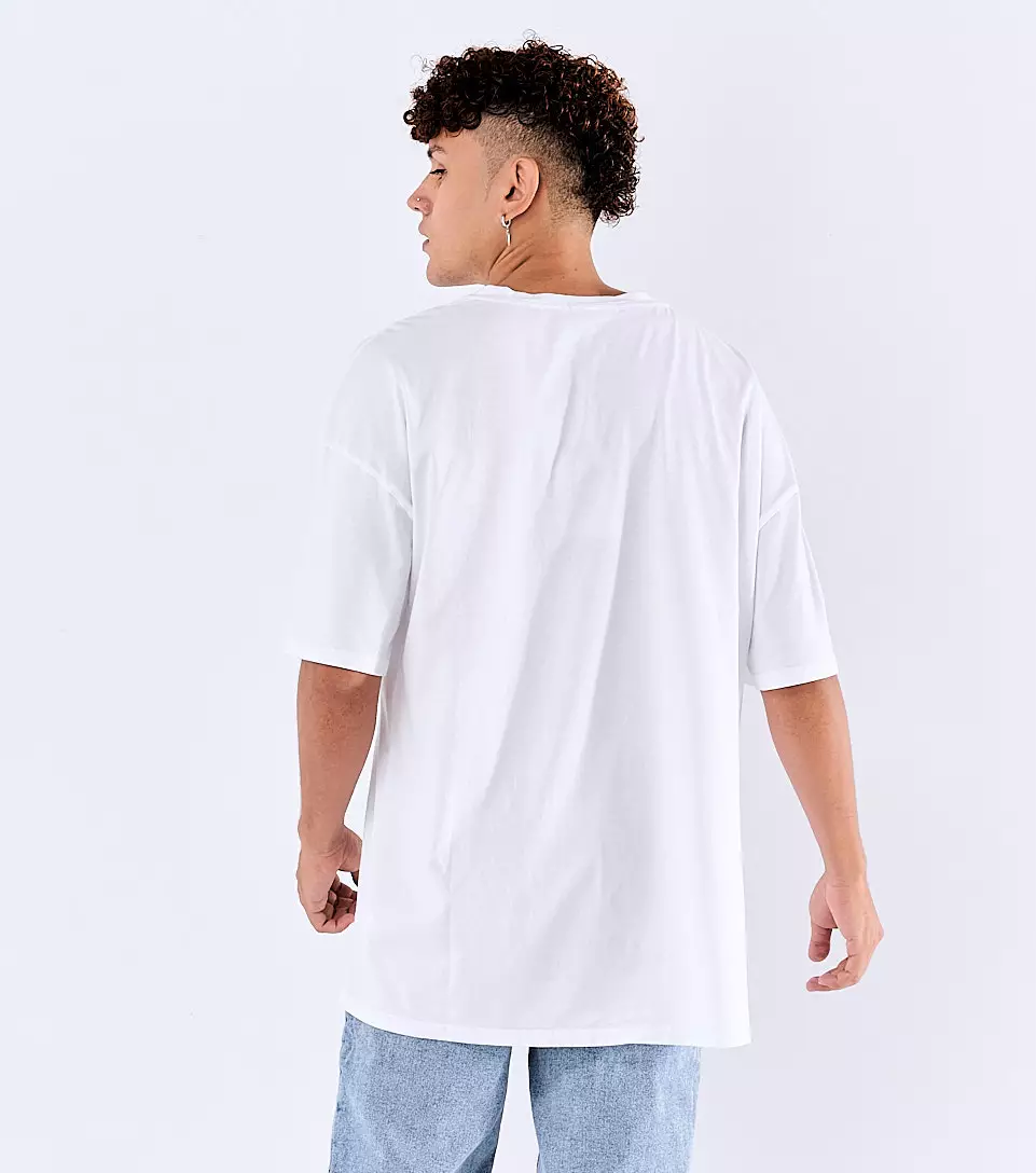 T Shirt Oversize Para Hombre Kenyu TyperBL