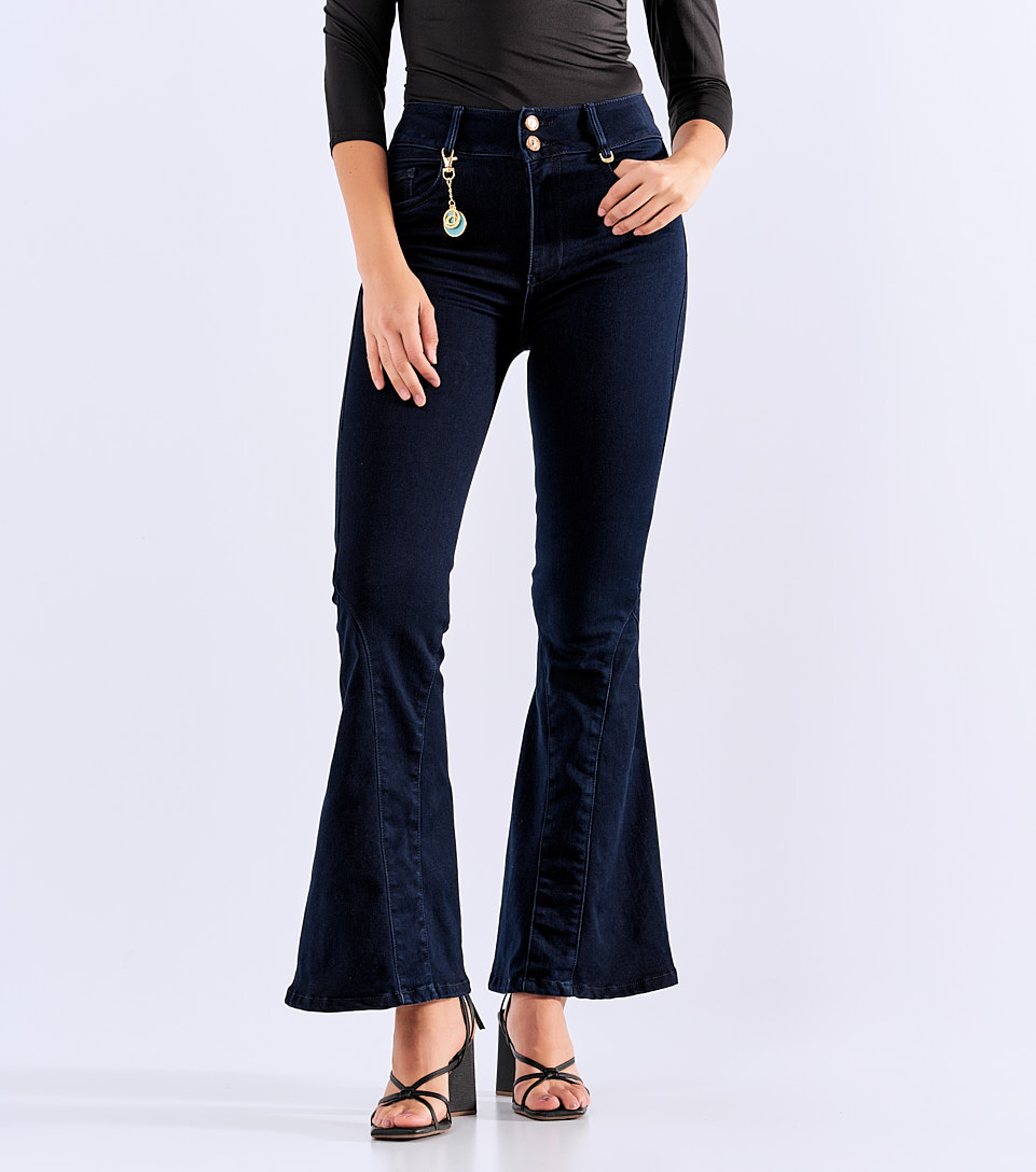 Jean Pull Up Bota Flare Praga Katia DerekAZ