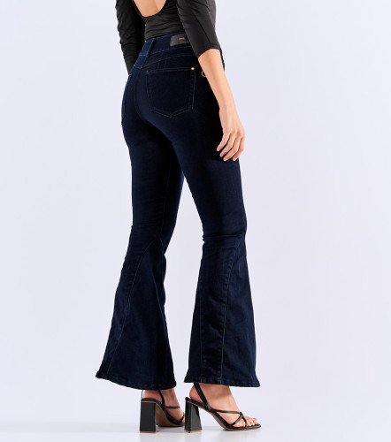 Jean Pull Up Bota Flare Praga Katia DerekAZ