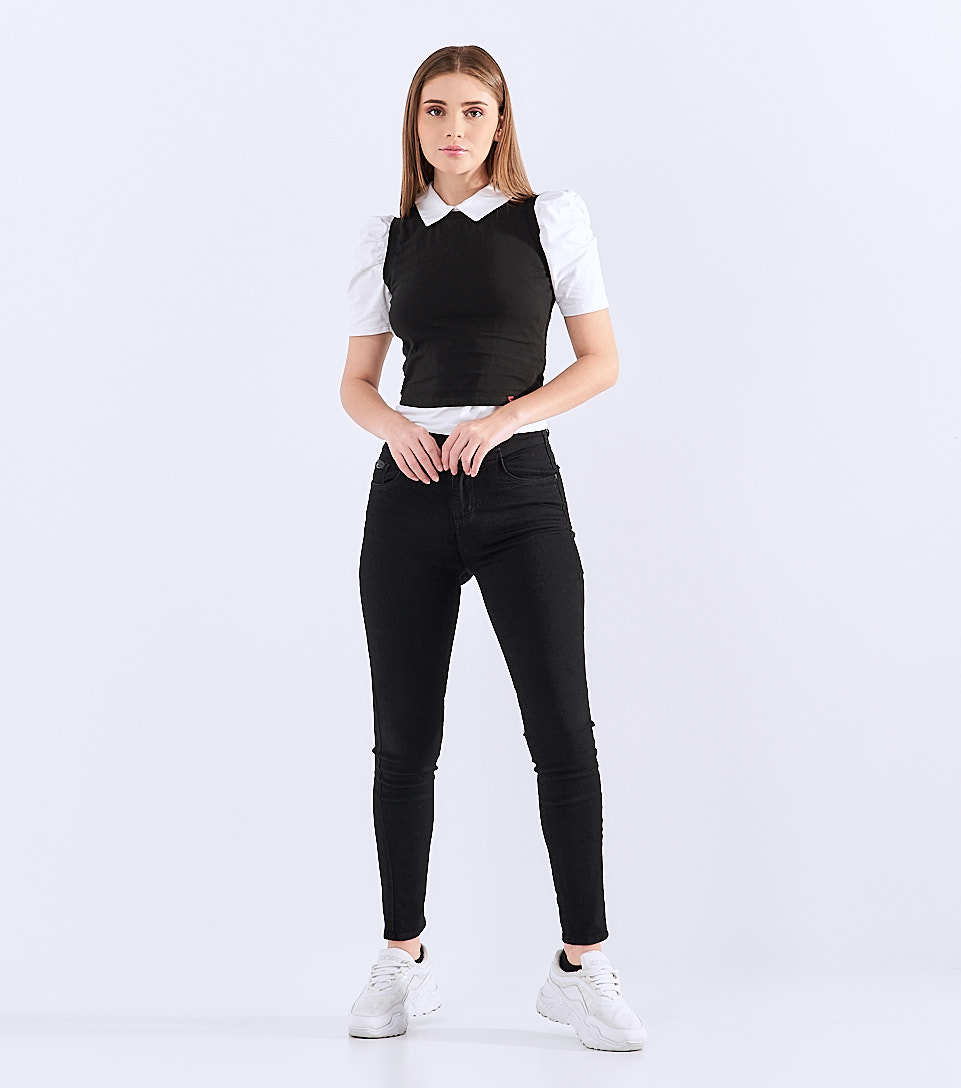 Outfit Con Camisa Y Chaleco Camisa Blanca Outfit De Chaleco Largo