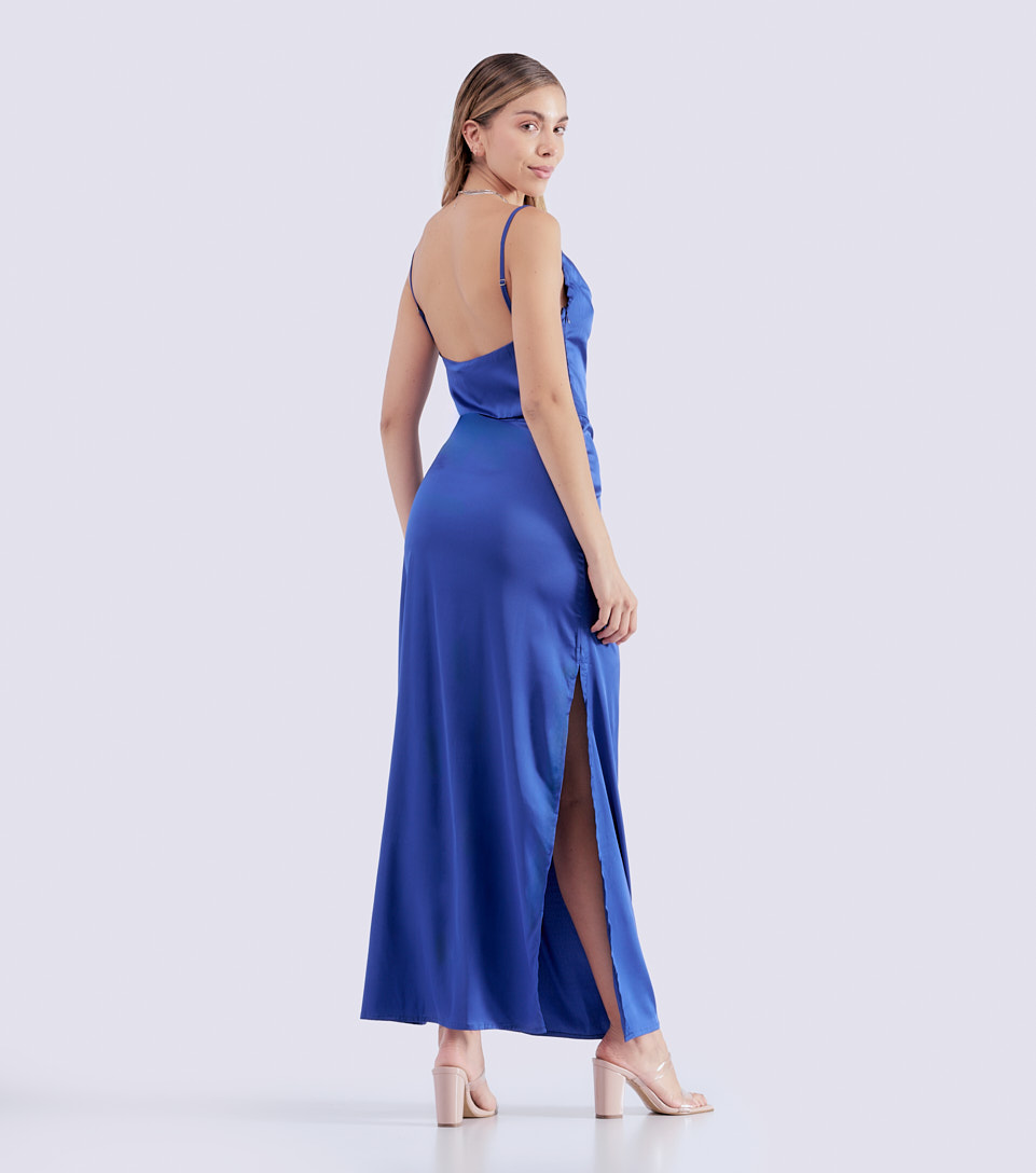Vestido Para Mujer Carolina Drapeado Derek 824521 AZ