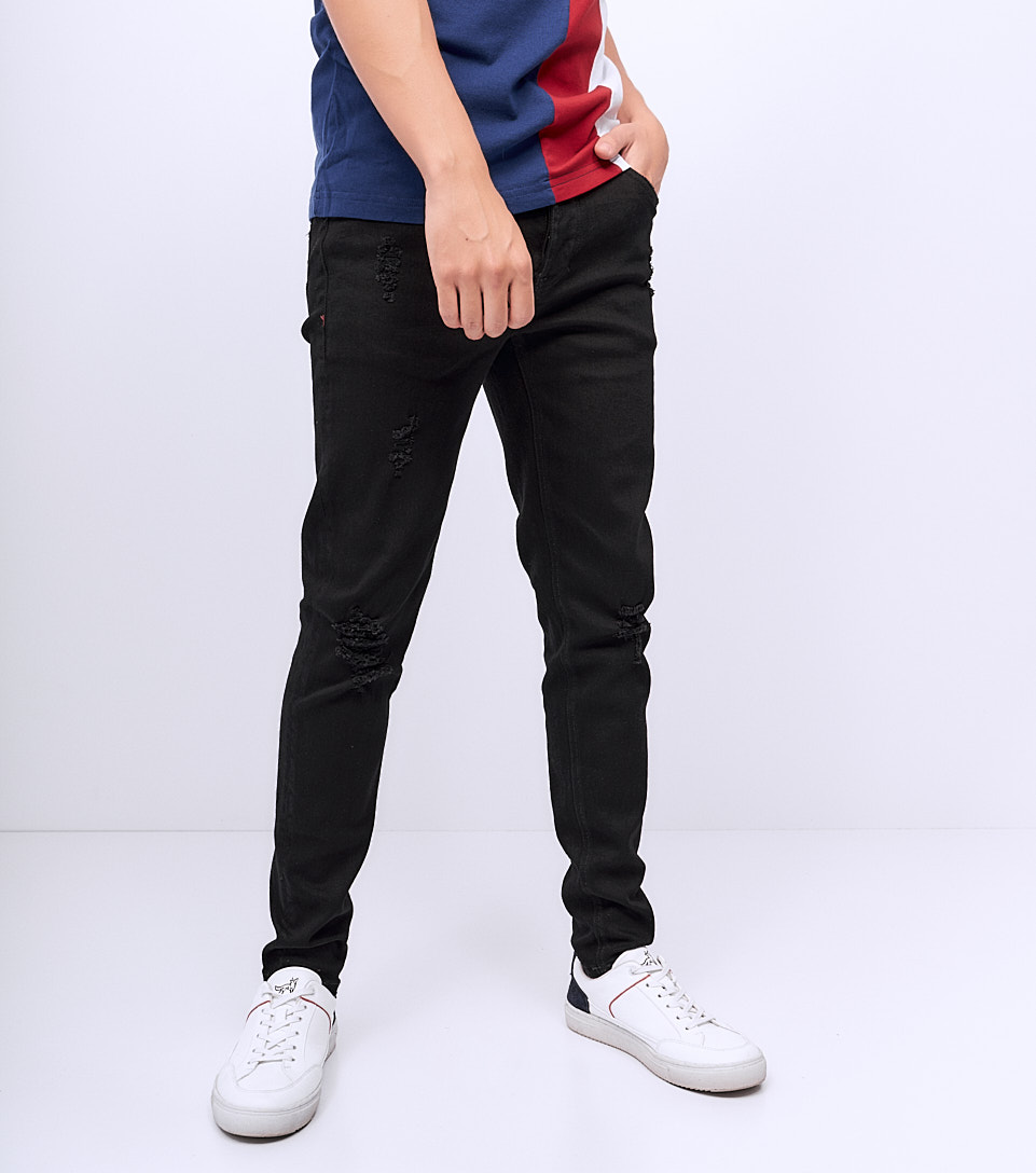 Jean Para Hombre Molderia Stell Con Proceso Oscuro Cinco Bolsillos Unser 828787 NG