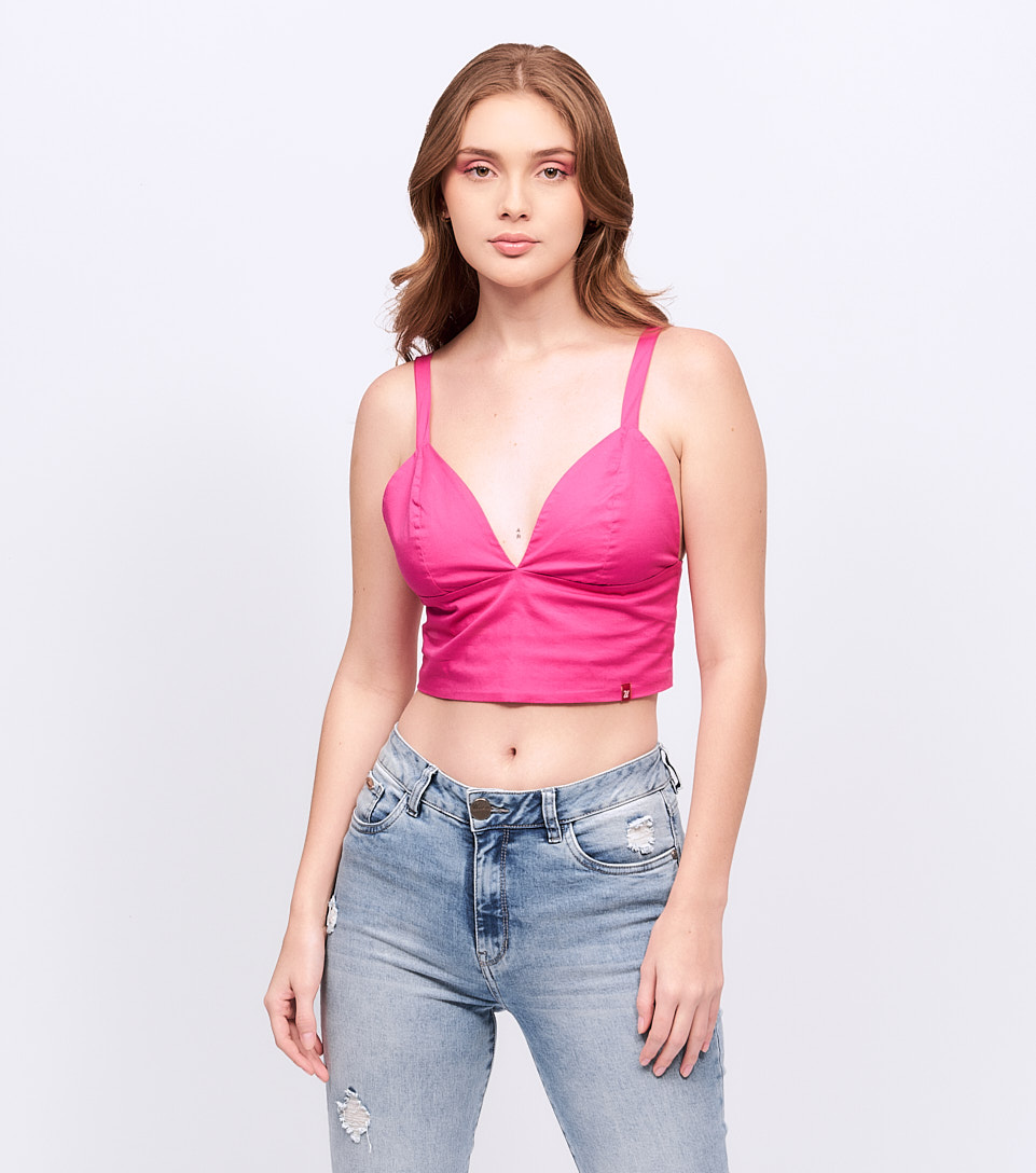 Blusa Para Mujer Corta De Tiras Unser 829490 AZ