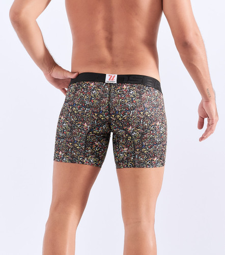 Boxer Para Hombre Bipack Combinado Con Elastico Marcado Texto UnserCU