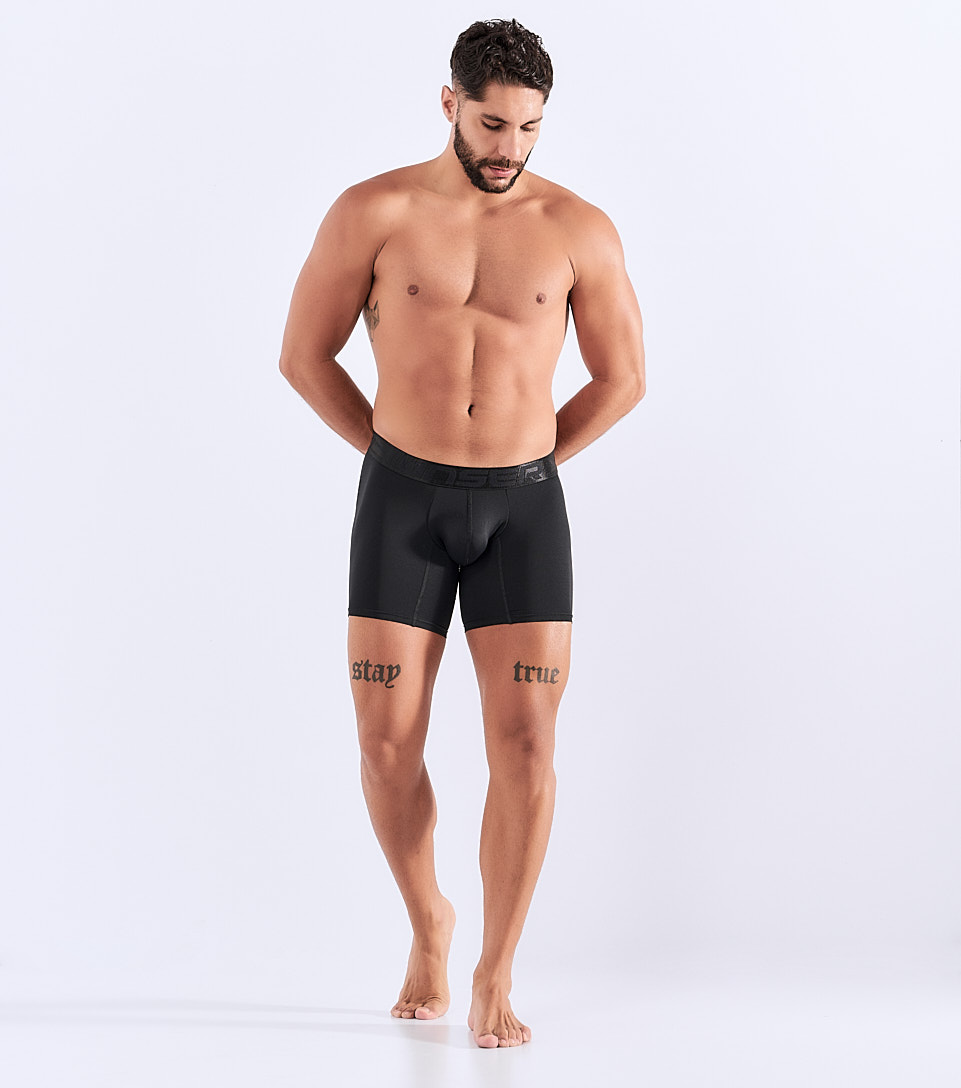 Boxer Para Hombre Bipack Combinado Con Elastico Marcado Texto Unser 829529 CU