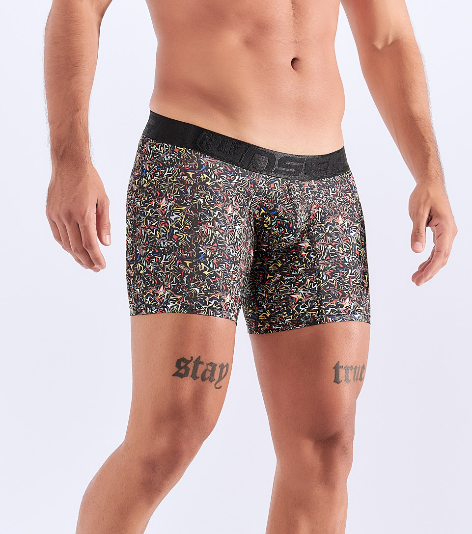 Boxer Para Hombre Bipack Combinado Con Elastico Marcado Texto UnserCU