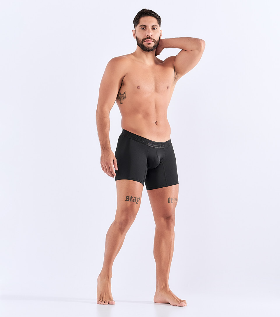 Boxer Para Hombre Bipack Combinado Con Elastico Marcado Texto Unser 829531 CU
