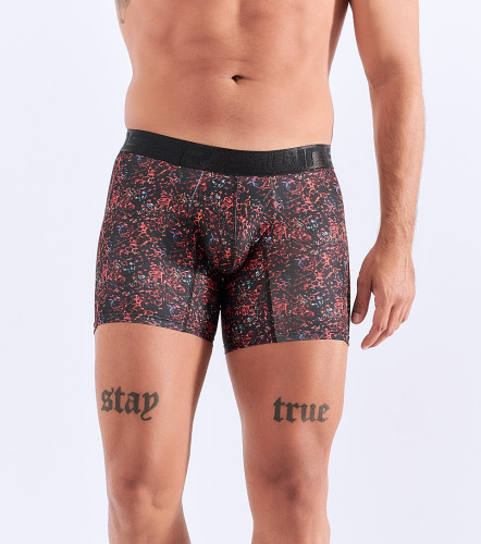 Boxer Para Hombre Bipack Combinado Con Elastico Marcado Texto UnserCU
