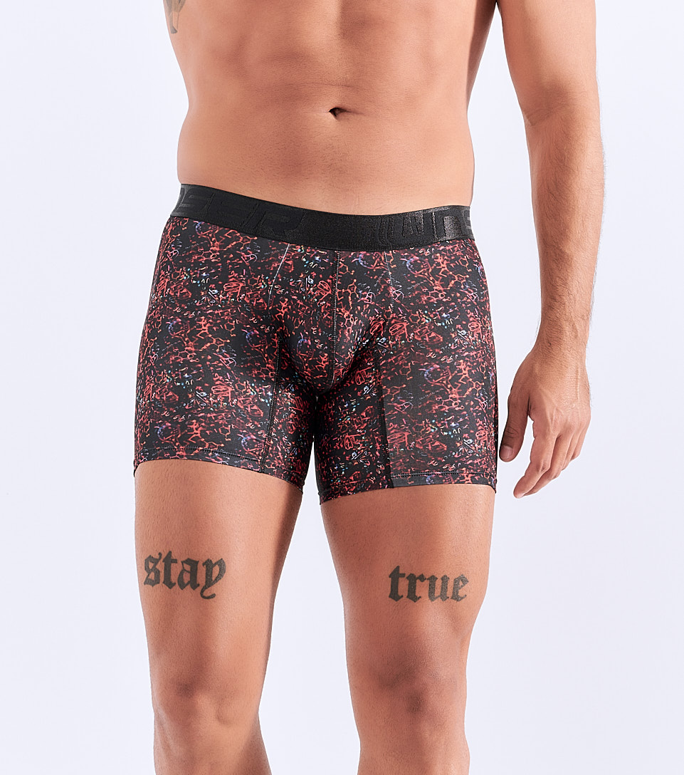 Boxer Para Hombre Bipack Combinado Con Elastico Marcado Texto UnserCU