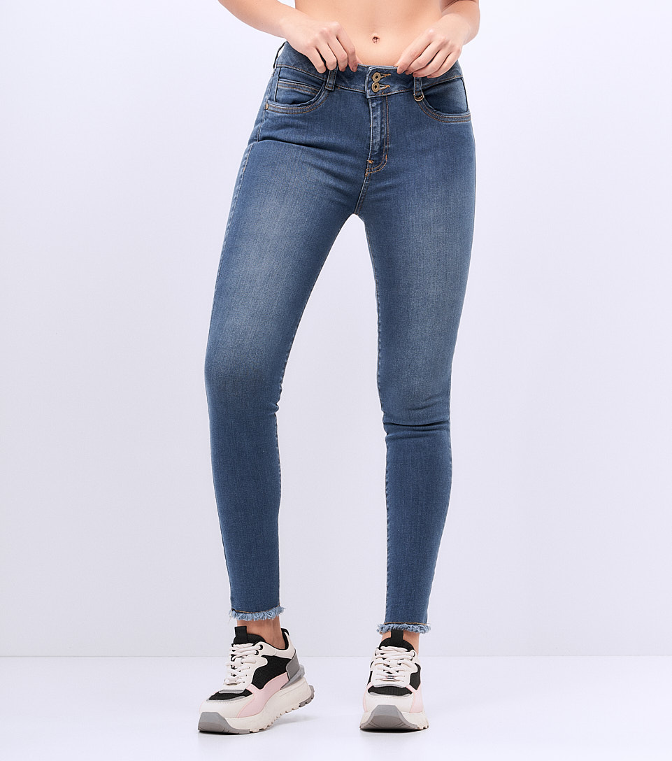 Jean Para Mujer Barcelona Silver Derek 829857 AZ