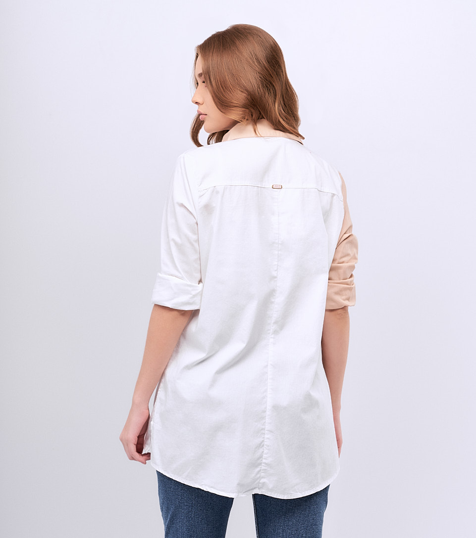 Blusa Para Mujer Bicolor Luna Derek Lovely 826435 BL