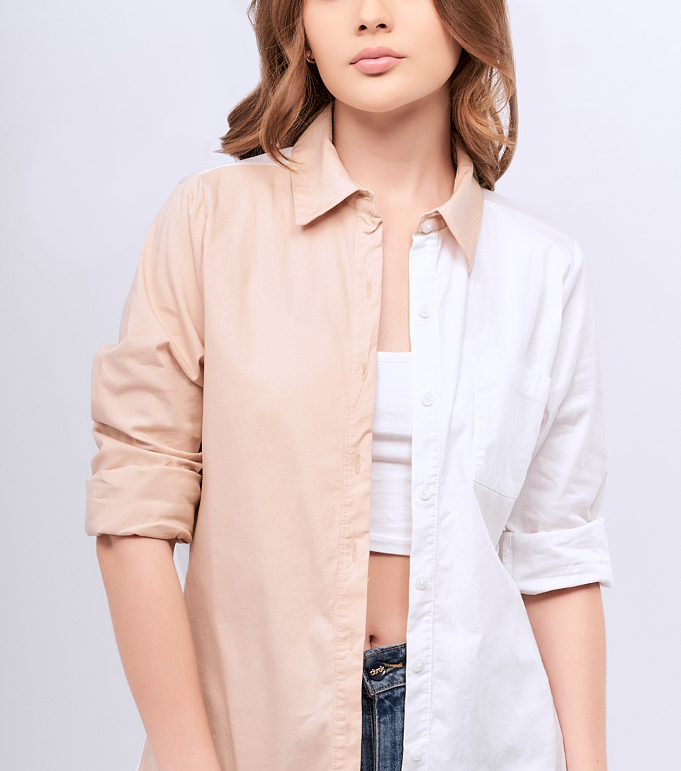 Blusa Para Mujer Bicolor Luna Derek Lovely 826435 BL