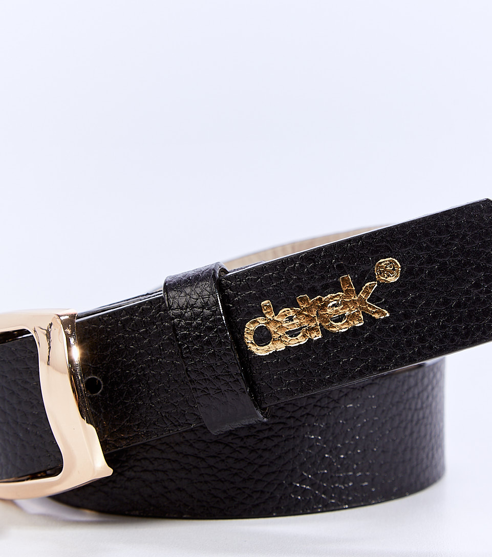 Correa Para Mujer En Cuero Unicolor Con Hebilla Nicole Derek 827436 NG