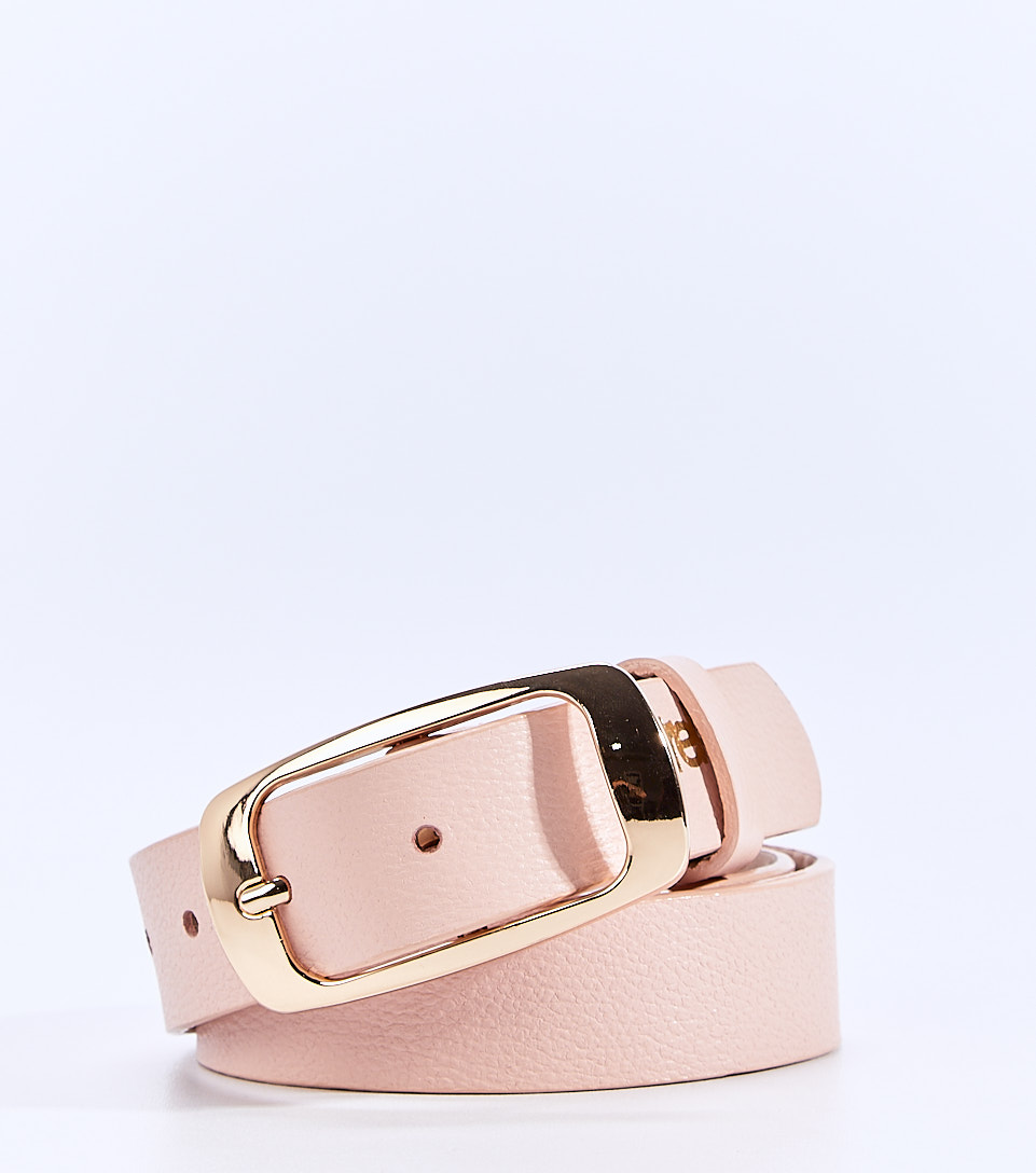 Correa Para Mujer En Cuero Unicolor Con Hebilla Nicole Derek 827436 NG