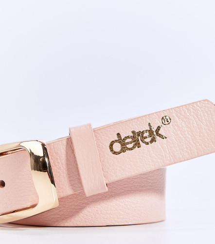 Correa Para Mujer En Cuero Unicolor Con Hebilla Nicole DerekNU