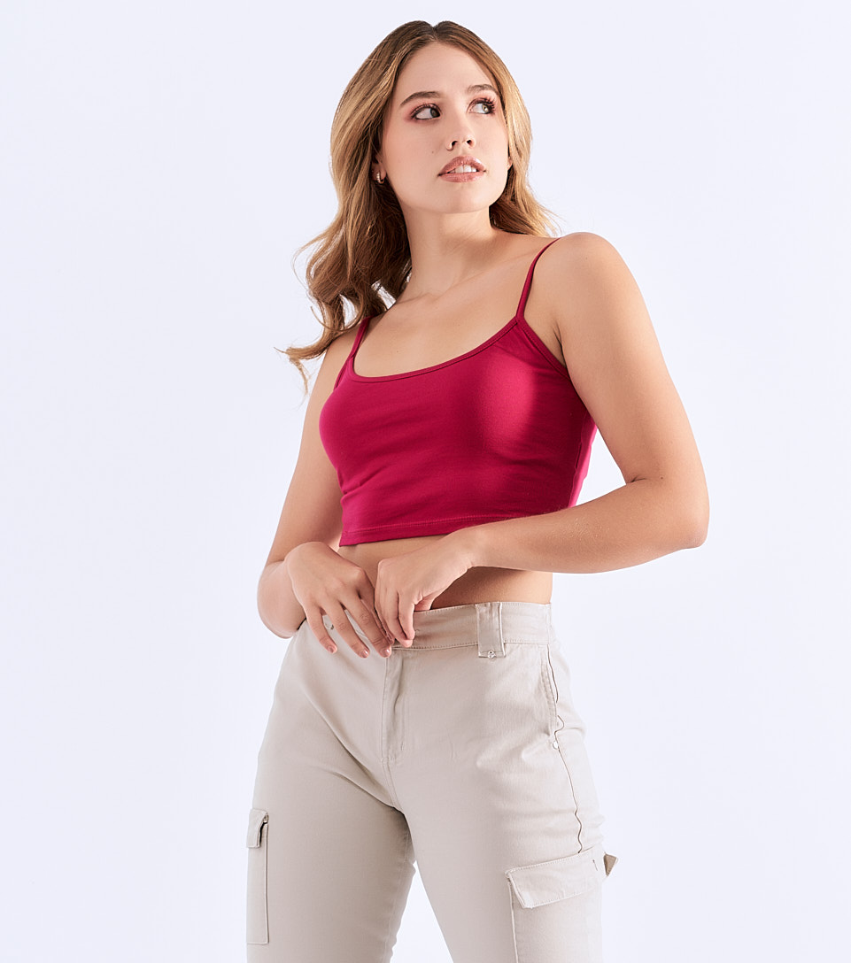 Crop Top Para Mujer Cristina Derek 823623 BH