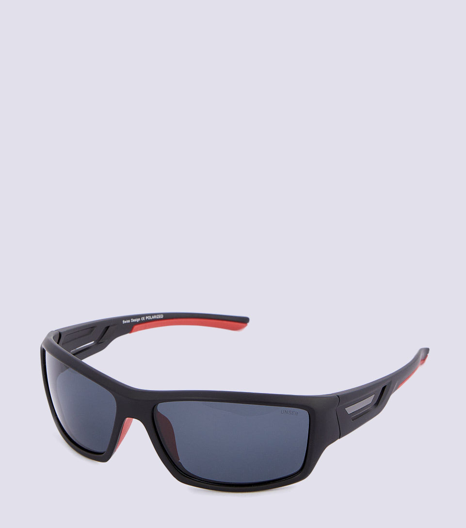 Gafas Dominic Polarizadas Cuadradas Con Estuche Unser 821152 GR