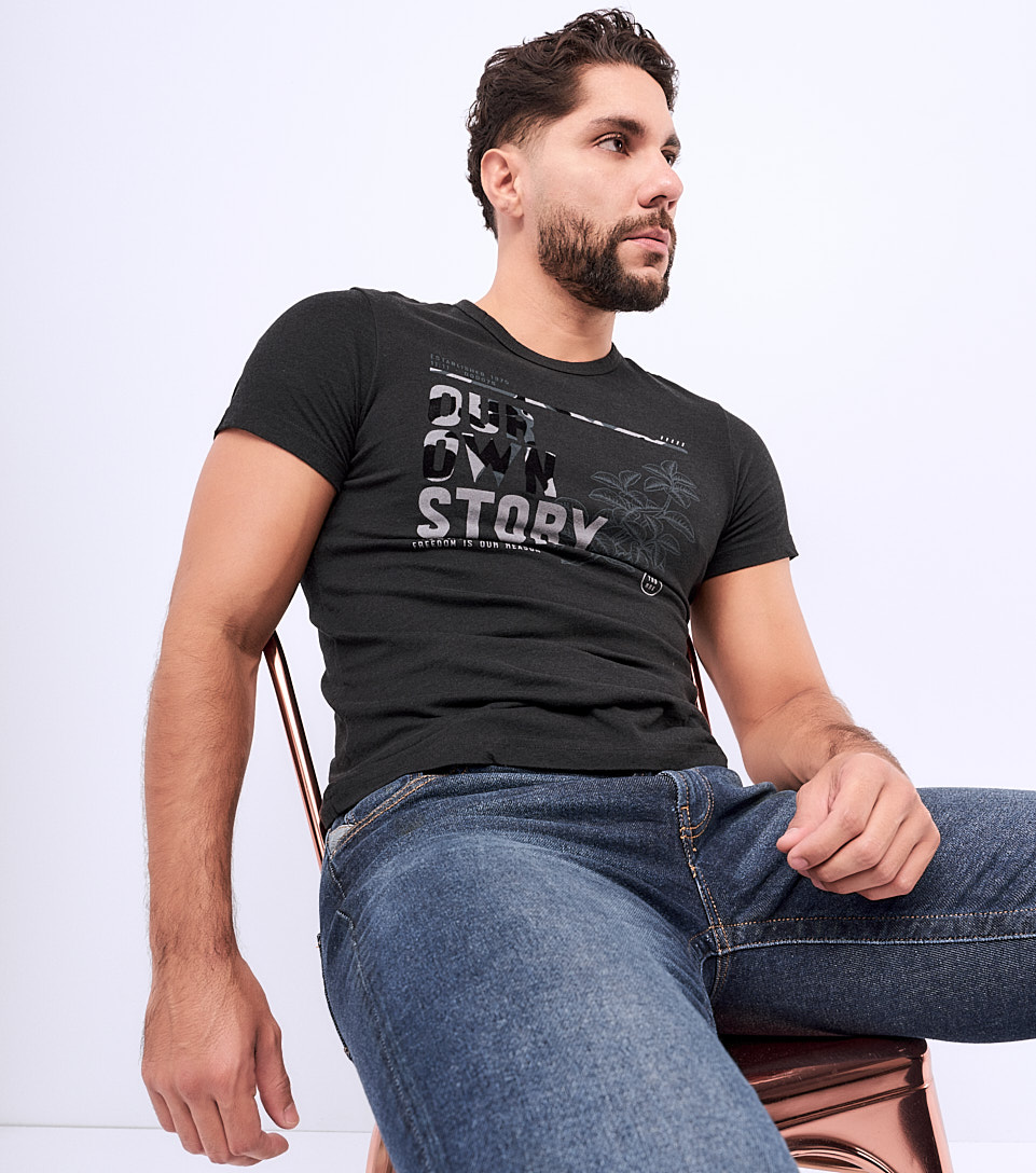 Camiseta Americanino Mc Slim 123030 NG