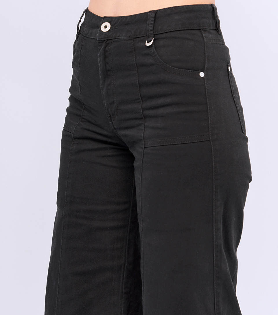 Jean Culotte Bota Amplia Unicolor Barcelona Selena Derek 827953 BL