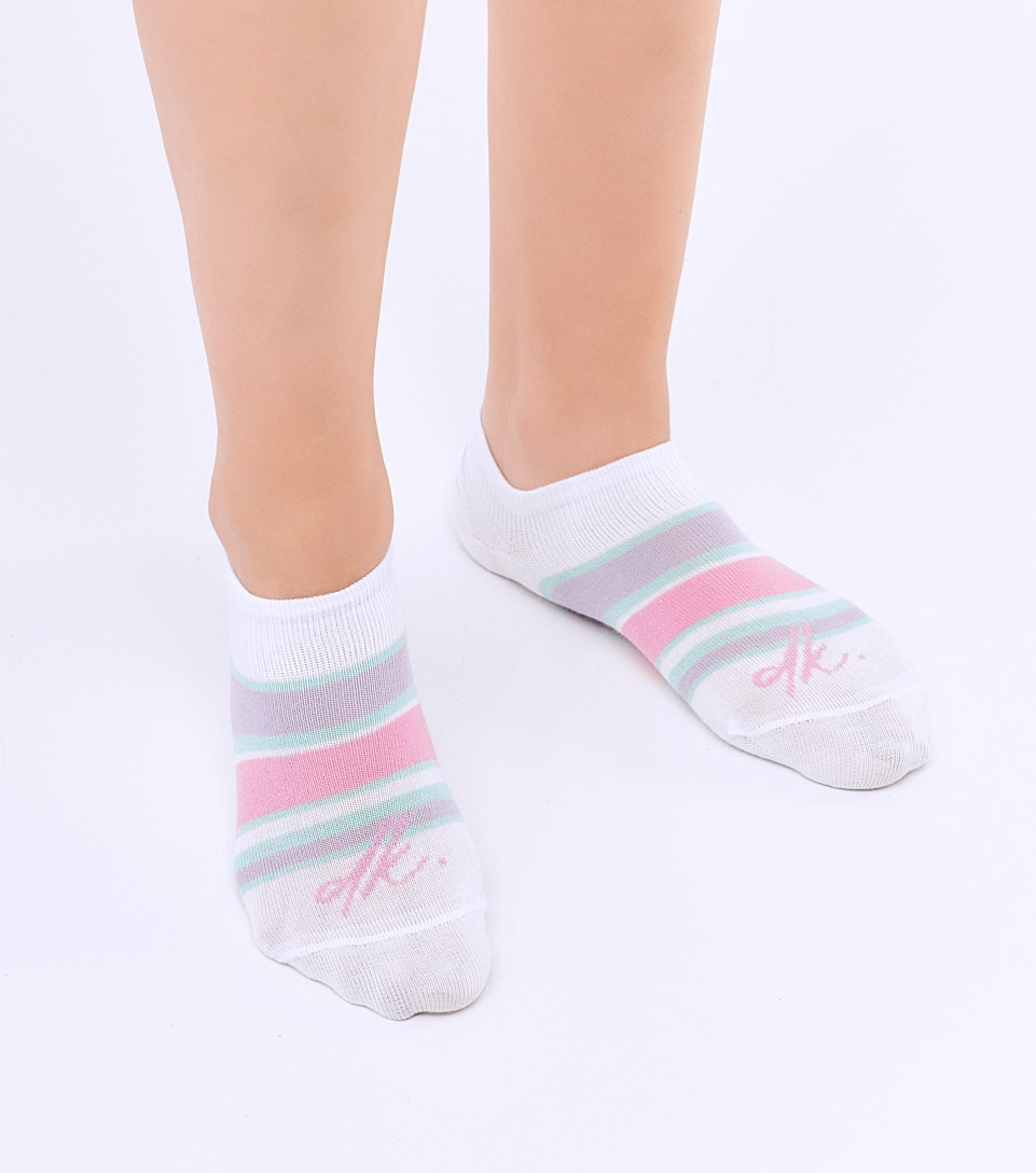 Medias Para Mujer Invisibles Bipack Combinadas Marian Derek 830520 CU