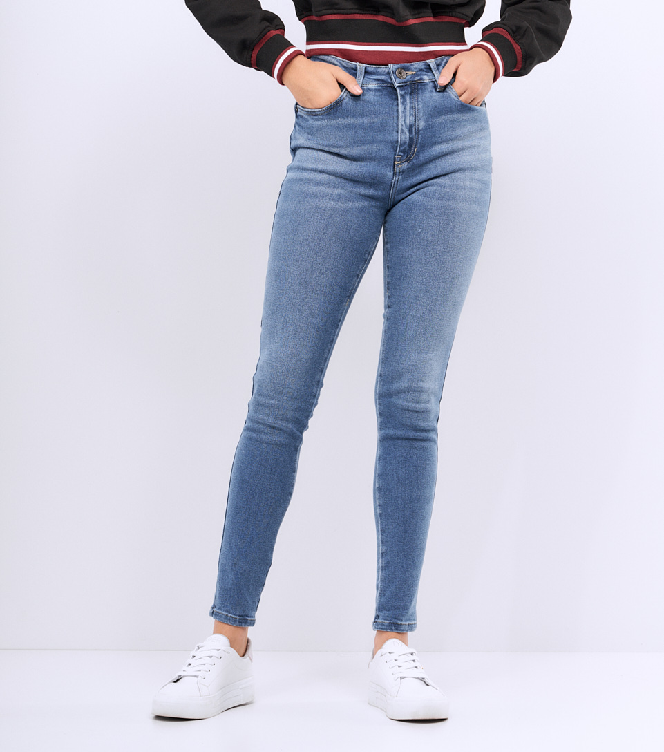 Ciara Jean Azul Claro Skinny Femenino Gas 829423 AZ