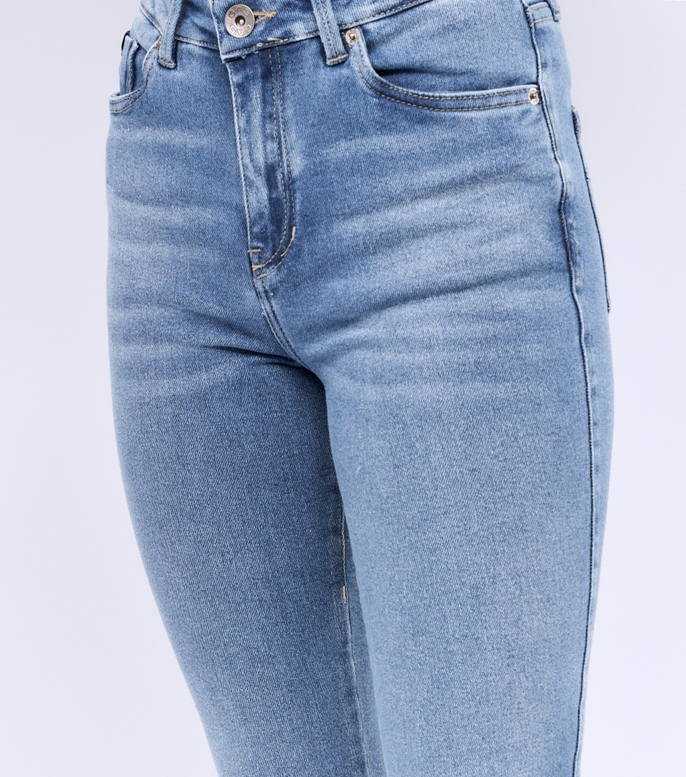 Ciara Jean Azul Claro Skinny Femenino Gas 829423 AZ