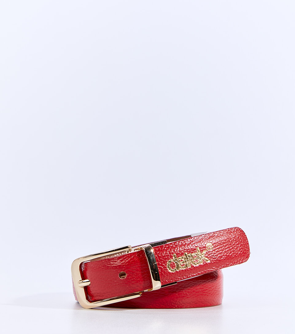 Correa Para Mujer En Cuero Doble Faz Lucy Derek 828406 CU