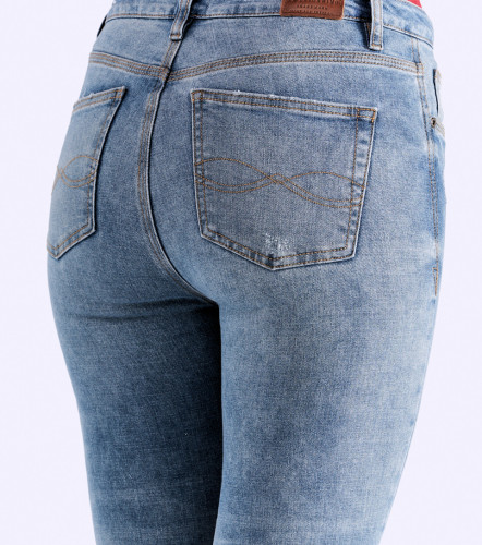 Jean Americanino Skinny Pol RecAZ