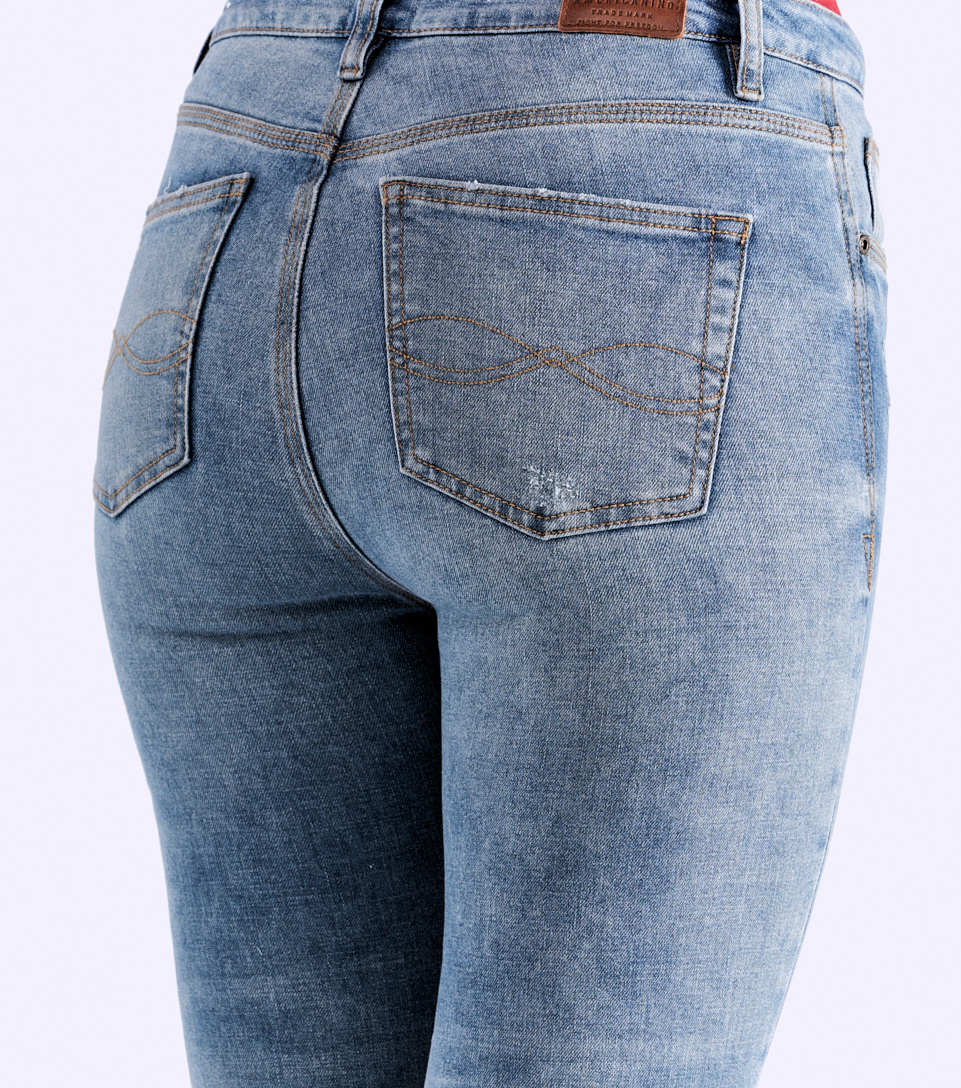 Jean Americanino Skinny Pol Rec 122684 AZ