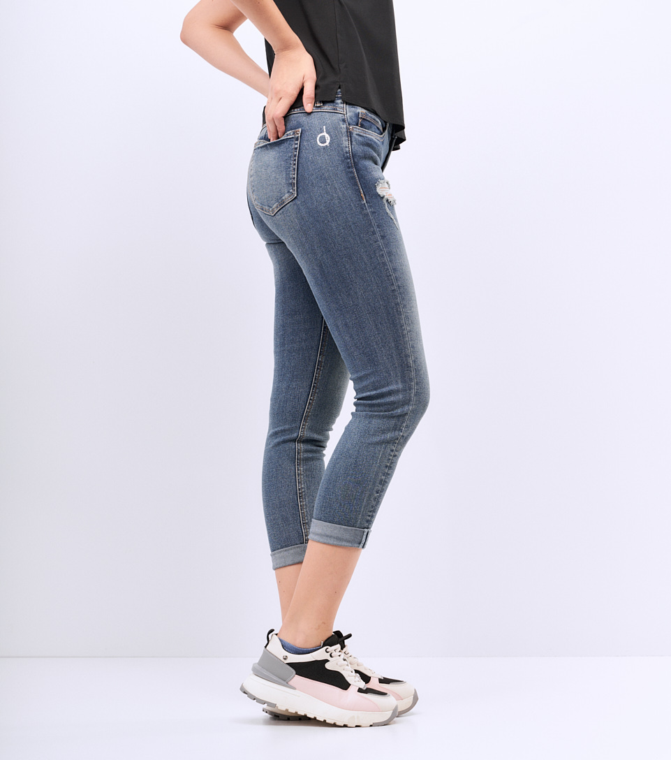 Jean Para Mujer Sninny Con Proceso Tokio Nicky Derek 827855 AZ