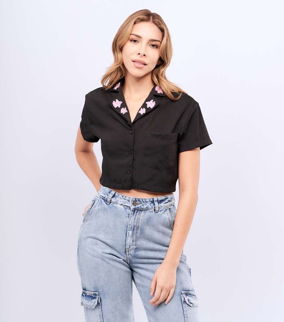 Alena Camisa Manga Corta Typer 828973 NG