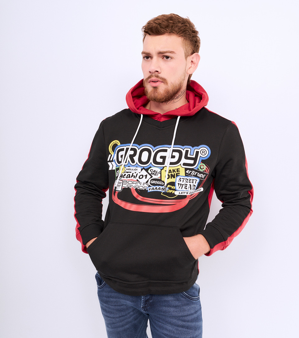 Forbes Buso Con Capota Masculino Groggy 829450 CU