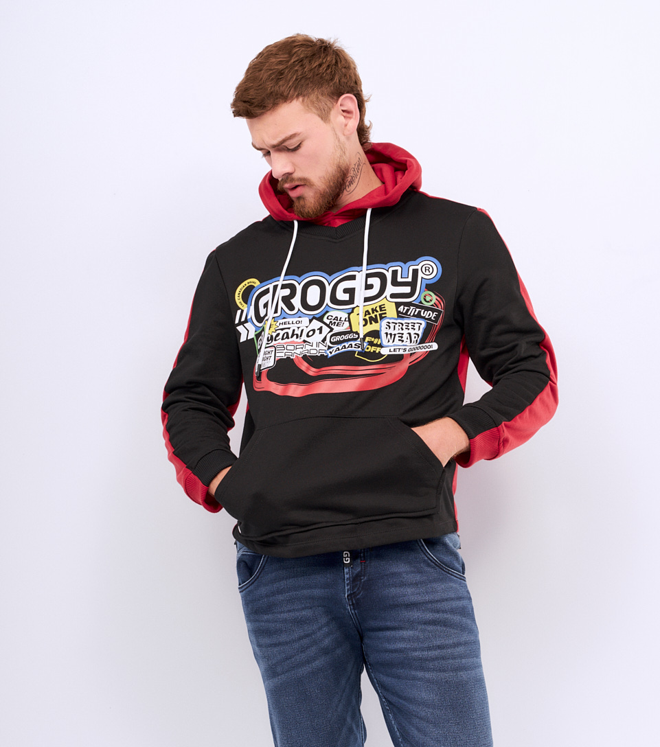 Forbes Buso Con Capota Masculino Groggy 829450 CU