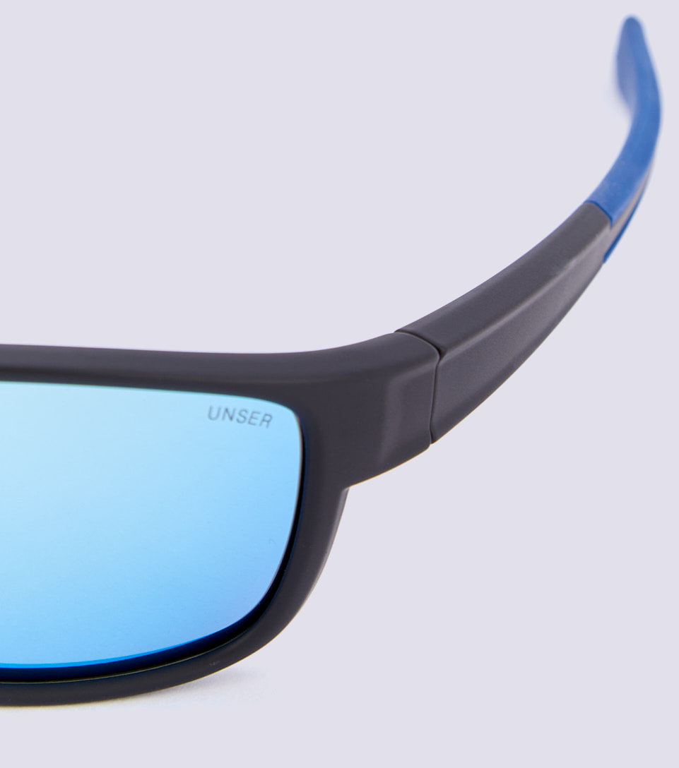Gafas Evan Polarizadas Cuadradas Con Estuche Unser 821153 AZ