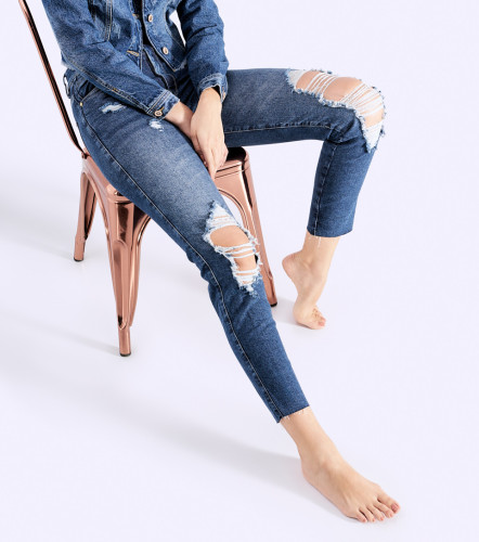 Jean Para Mujer Paris Loretta DerekAZ