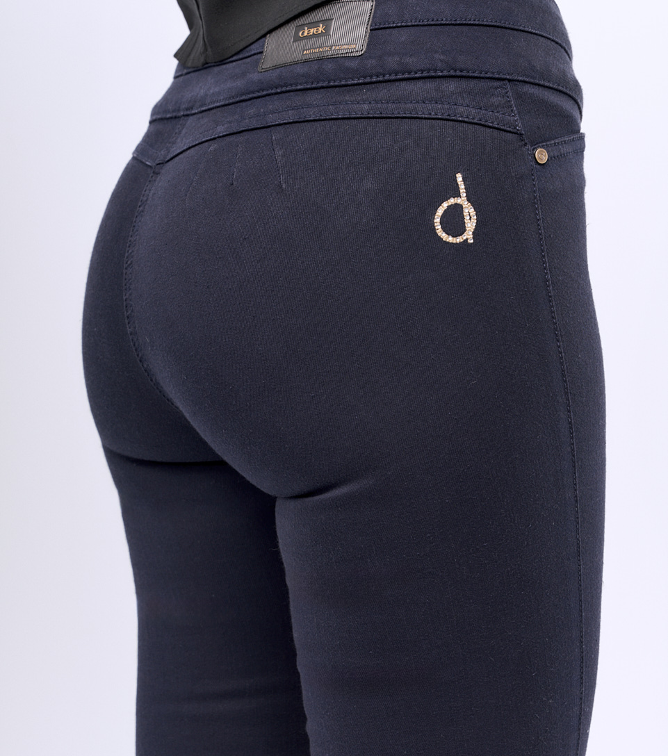 Jean Para Mujer Skinny Pretina Con Corte Barcelona Fernanda Derek 820894 AC