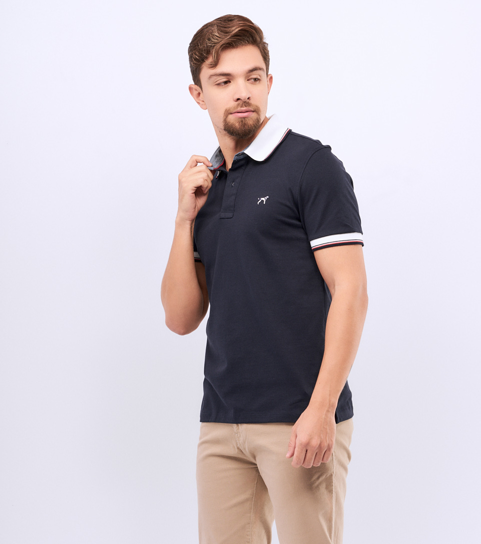 Camiseta Scout Polo Contrast 123290 AO